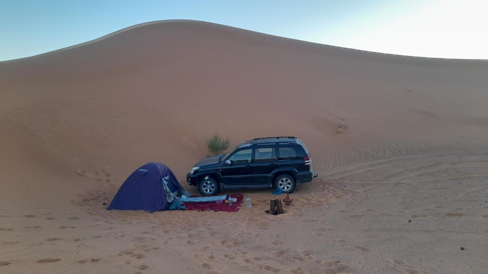 Luxury Trek Desert Camp メルズーガ エクステリア 写真